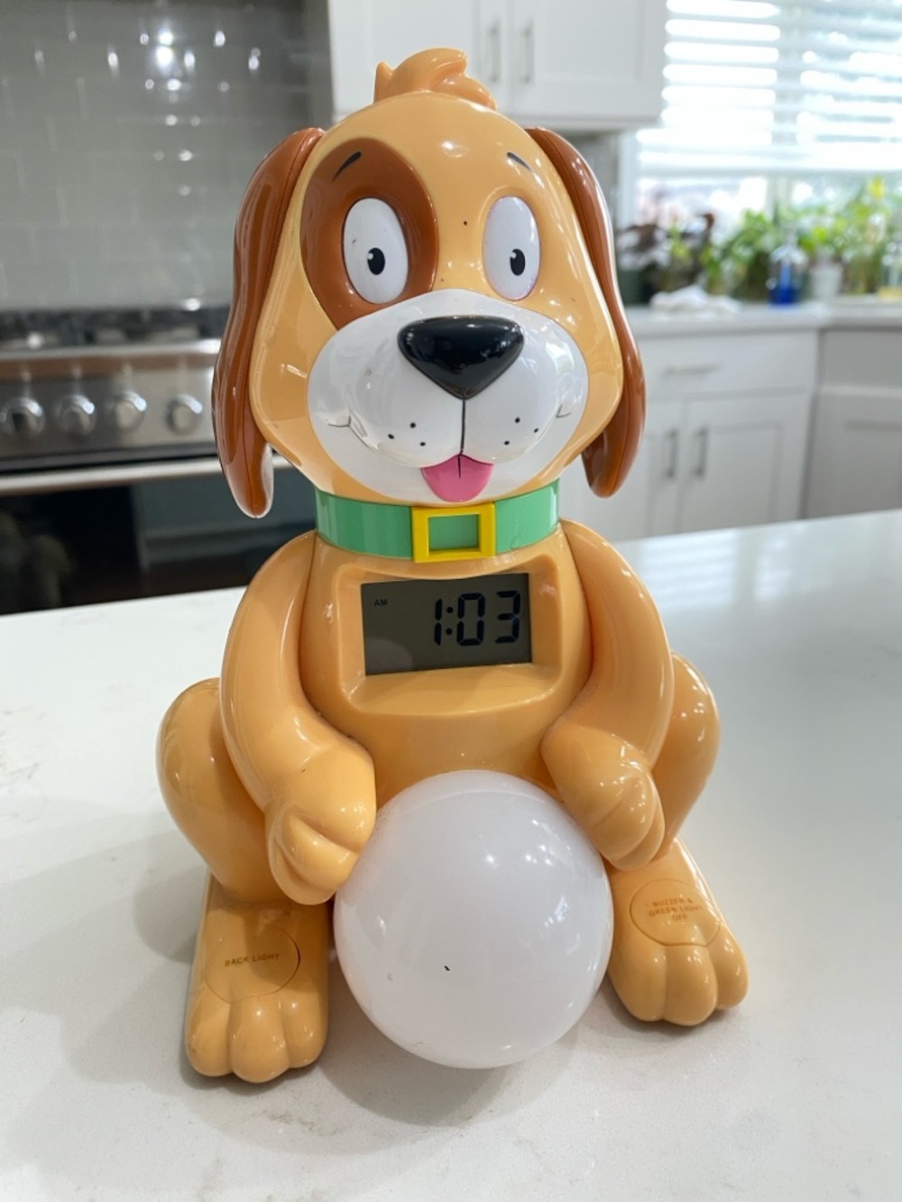 Big Red Rooster Sleep Training Digital Alarm Clock for Kids